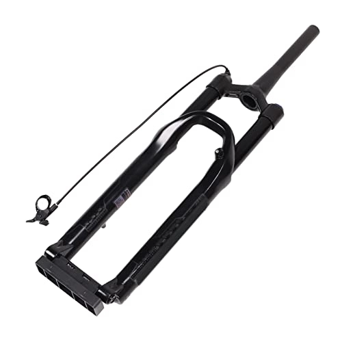 Mountain Bike Fork : Airshi Bicycle Suspension Front Fork Magnesium Alloy Aluminum Alloy Mountain Bike Front Fork Strong Rigidity 140 Strokes to Maintain