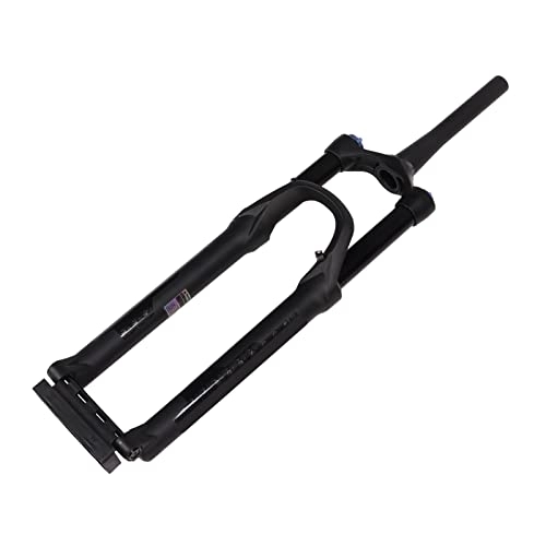 Mountain Bike Fork : Airshi Shock Absorption Front Fork, Mountain Bike Suspension Fork, Tapered Steerer, Excellent Lockout Control, 110mm Foot Opening for Riding