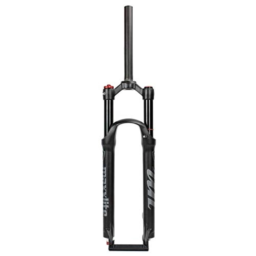 Mountain Bike Fork : AISHANG Mountain Bike Front Fork Suspension 26 27.5 29 Inch, Downhill Cycling MTB Shock Absorber Air Fork - Black