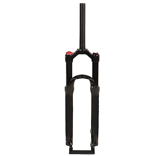 Mountain Bike Fork : Alomejor 27.5 Inch Bike Front Fork Suspension Ultralight Mountain Bike Front Forks Straight Black Tube Manual Lockout for Bicycle