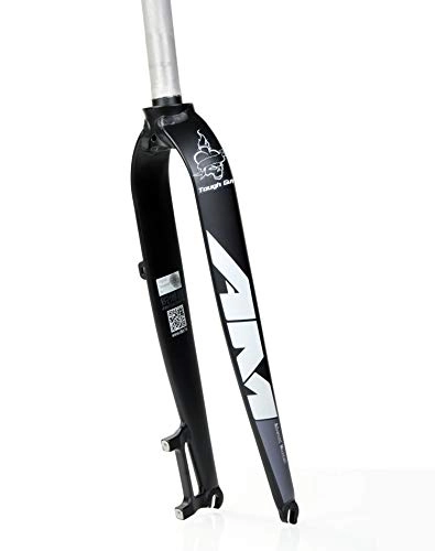 Mountain Bike Fork : Am 2016 Advanced Mountain TG1 Light Alluminum Mountain Bike fork MTB Rigid Disc 26"&27.5 (Black Grey)