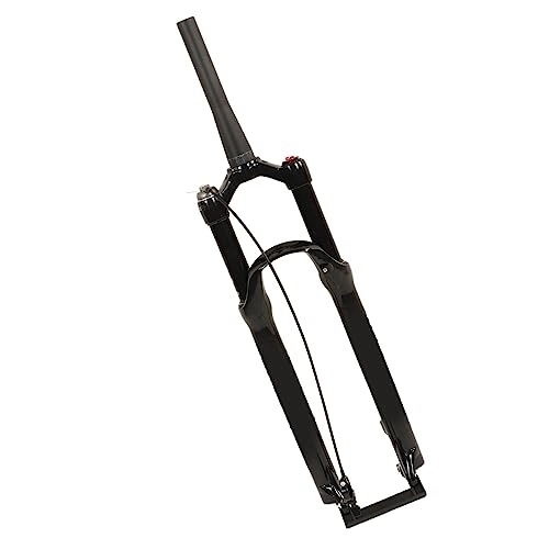 Mountain Bike Fork : AMONIDA Mountain Bike Front Fork with Air Suspension, High Safety Factor, 29-inch Mountain Bike Front Fork for Outdoor Cycling