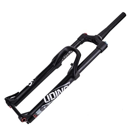 Mountain Bike Fork : Asiacreate 26 27.5 In MTB Air Suspension Fork Travel 140mm Rebound Adjust Mountain Bike Front Forks Tapered Manual Lockout Thru Axle 15mm X100mm Bicycle Forks