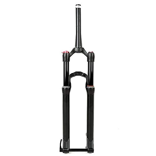 Mountain Bike Fork : AXROAD MALL Mountain Bike Rear Axle Black Tube Barrel Shaft Fork Bicycle Shoulder Control Front Fork With Barrel Shaft Quick Release 27.5 Inch Bicycle Accessories (Color : Black, Size : 27.5Inch)