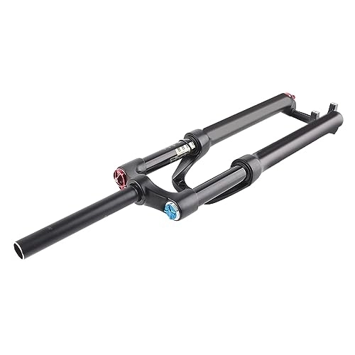 Mountain Bike Fork : Azusumi 29in Straight Pipe Quick Release Shoulder Control Magnesium Alloy Air Fork Lockable Mountain Bike Suspension Front Fork