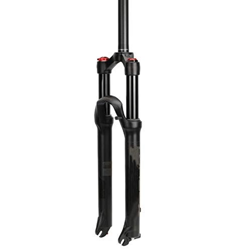 Mountain Bike Fork : Bewinch Mountain Bicycle Suspension Forks, 26 / 27.5 / 29 Inch MTB Bike Front Fork with Damping Adjust Air Pressure, Straight Tube, 100Mm Travel 28.6Mm, Manual, 26in