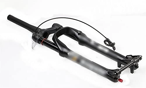 Mountain Bike Fork : Bicycle Air Fork Bike Suspension Forks Mountain Bike Suspension Air Pressure Front Fork 26 27.5 29 Inch fit Mountain Bike (Color : 27.5 inch shoulder control)