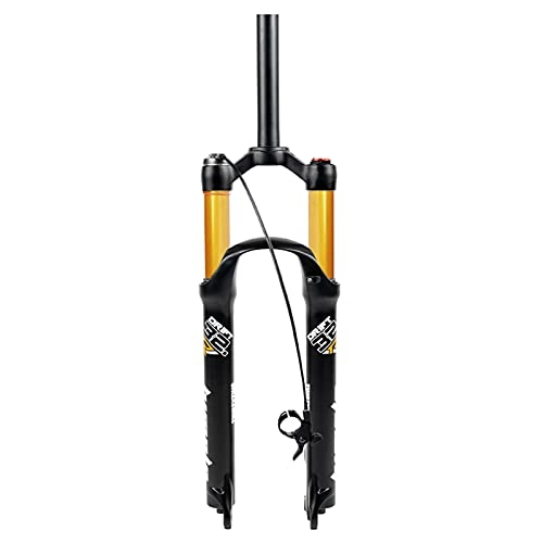 Mountain Bike Fork : Bicycle Air Suspension Front Forks 26 / 27.5 / 29 Inch MTB Bike Suspension Fork, Travel 120mm for XC Offroad, Mountain Bike, Downhill Cycling Remote .B-29 inch