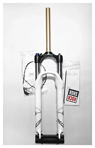 Mountain Bike Fork : Bicycle fork Fork MTB Air Suspension Fork Remote Lockout Bicycle Fork Mountain Bike Fork Higher bicycle fork mount bracket (Color : 26inch)