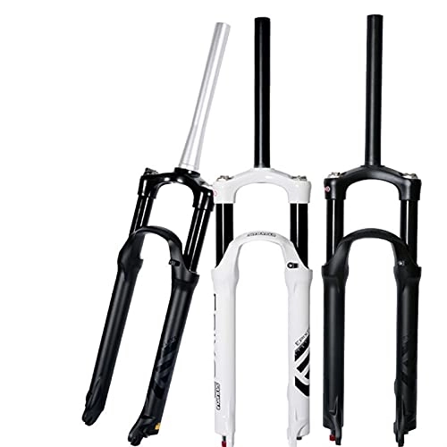 Mountain Bike Fork : Bicycle Fork MTB Front Fork Mountain Front Fork Shoulder Control Wire Control Road Bike Air Fork 26 / 27.5 / 29 Inch Bicycle Accessories (Color : Straight line Control 29 / Black)