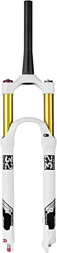 Mountain Bike Fork : Bicycle Front Fork Air MTB, 140mm Travel Light Alloy 1-1 / 8" Mountain Bike Suspension Fork 9mm QR White 26 / 27.5 / 29 Inch A, 27.5inch