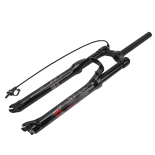 Mountain Bike Fork : Bicycle Front Fork, Black Suspension Fork for Scooters