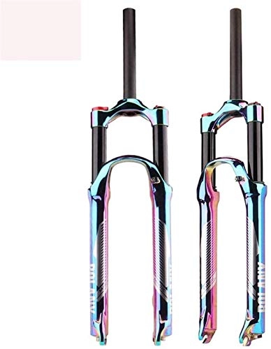 Mountain Bike Fork : Bicycle Front Fork Suspension Fork MTB Shock Absorber 27.5 Inch 29 Inch Hub 120 mm Suspension Fork Bicycle Alloy Tube Bicycle Fork Straight Fork Aluminium Alloy (27.5 Inches)