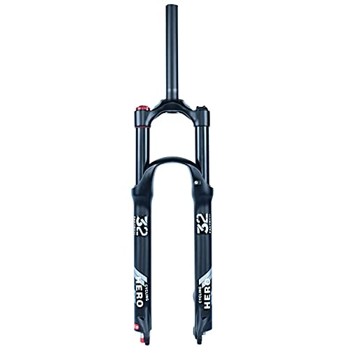 Mountain Bike Fork : Bicycle Front Forks Downhill Fork 26 27.5 29 Inch, Ultralight Magnesium Alloy Mountain Bike Suspension Fork Straight / Remote Control For 1.5-2.45 Tires Style B-26in