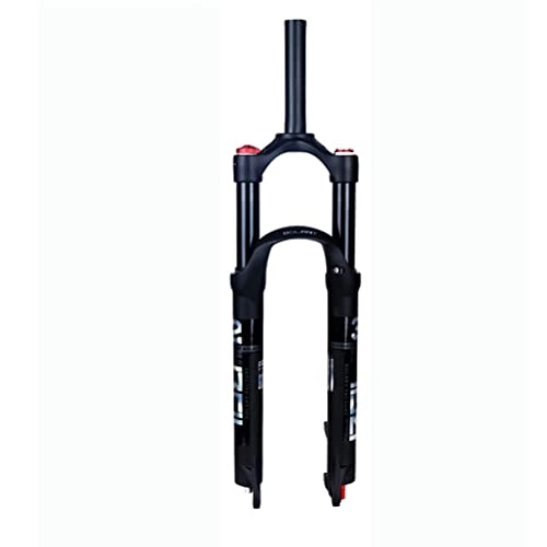 Mountain Bike Fork : Bike Fork MTB Fork Mountain Bike Suspension Fork 26 / 27.5 / 29 Inch Air Mountain Bike Suspension Fork Suspension MTB Fork 100mm Travel Straight Tube Bicycle Front Fork ( Color : Black , Size : 27.5inch )