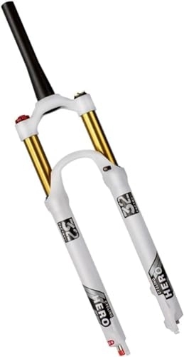 Mountain Bike Fork : bike forks 26 / 27.5 / 29'' Mountain Bike Air Suspension Forks ，Air Downhill Abseiling Shock Absorber With Damping Travel 115mm ，1-1 / 2 1-1 / 8 Disc Brake Bicycle Front Fork ( Color : Tapered Hl , Size : 27.