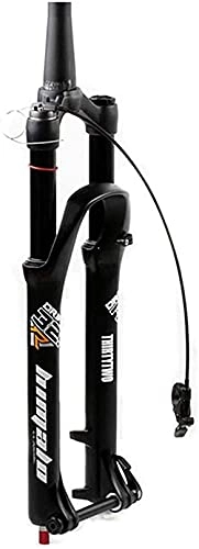 Mountain Bike Fork : Bike Front Fork Suspension Fork for Bike 26 / 27.5 / 29" MTB DH 100mm, RL / HL, 15 X 100mm, 32mm, Tapered 1-1 / 2" Disc Brake, Air, 1950g