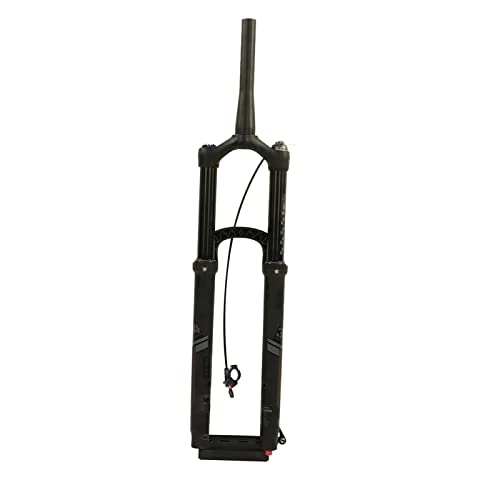 Mountain Bike Fork : Bike Shock Absorber Fork, 175mm Stroke Remote Lockout Impact Resistant 29inch Bicycle Front Forks for Off Road Riding