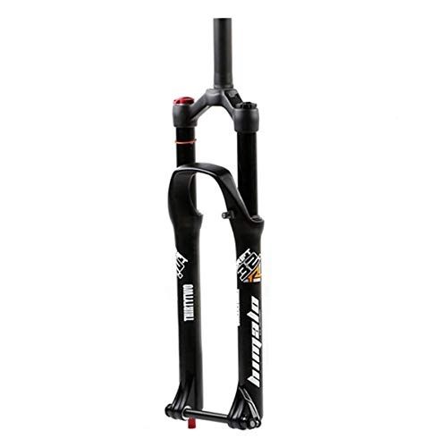 Mountain Bike Fork : Bike Suspension Fork 26 / 27.5 / 29 Inch Mountain Bicycle Front Forks 32 Disc Brake Fork With Rebound Adjustment 110mm Travel 1-1 / 8" HL / RL Bicycle Assembly Accessories (Color : BlackHL, Size : 26in)