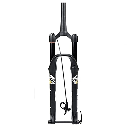 Mountain Bike Fork : Bike Suspension Forks Fork 26 27.5 29 Inch Downhill Fork Mountain Bike Suspension Fork Air Damping Disc Brake Bicycle Fork Cone 1-1 / 2" Through Axle 15mm HL / RL Travel 135mm Bicycle Assembly Accessories