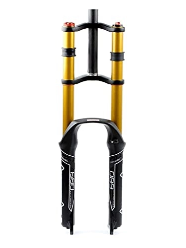 Mountain Bike Fork : Bike Suspension Forks Mountain Bike Downhill Fork 26 27.5 29inch Hydraulic Suspension Fork Rappelling Bicycle Oil Fork With Damping Disc Brake 1-1 / 8" 1-1 / 2" QR Travel 135mm Bicycle Assembly Accessorie