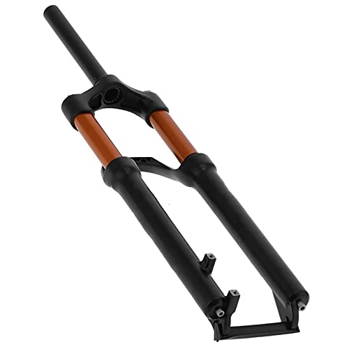 Mountain Bike Fork : BOTEGRA Mountain Bike Front Fork, Adjustable Mountain Bike Air Fork Good Fluidity for Various Road Sections