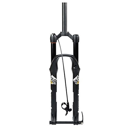 Mountain Bike Fork : BSLBBZY 26 27.5 29 Inch Mountain Bike Fork DH Fork Bicycle Air Suspension Straight 1-1 / 8" Travel 135mm MTB Disc Brake Fork Through Axle 15mm RL Ultra-lightweight MTB Front Fork