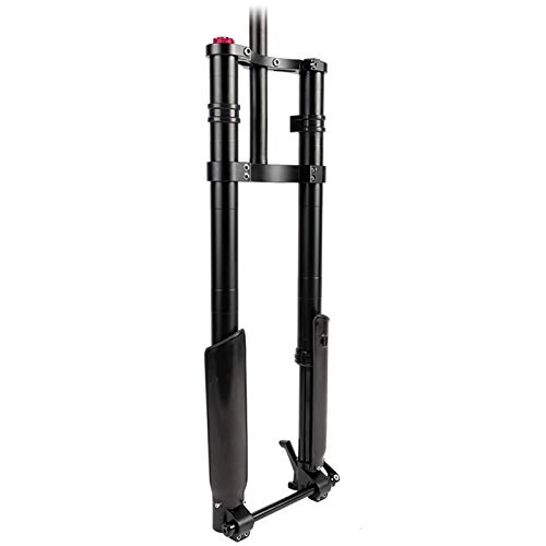 Mountain Bike Fork : BSLBBZY MTB Bike Suspension Fork 26 / 24 Inch BMX 160mm Travel Bicycle DH Fork Magnesium Alloy Downhill Forks 15mm Through Axle 1-1 / 8" Threadless Mountain Bikes Fork Ultra-lightweight MTB Front Fork