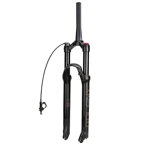 Mountain Bike Fork : burko Magnesium Alloy Air Front Fork, Ultra-light 29'' Mountain Bike Air Front Fork with Remote Control Magnesium Alloy Rebound Adjustment Bicycle Suspension Fork Air Damping Front Fork Bicycle Access