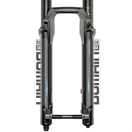 Mountain Bike Fork : BUSEB Bicycle Front Fork Stickers Rockshox D.O.M.A.I.N Mountain Bike Front Fork Decals Bike Accessories (Color : Dark grey clean btm)