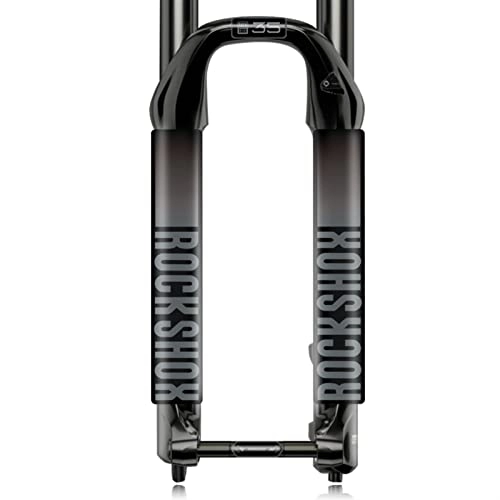 Mountain Bike Fork : BUSEB Bicycle Front Fork Stickers Rockshox XC35 Mountain Bike Front Fork Decals Bike Accessories (Color : Dark gray)