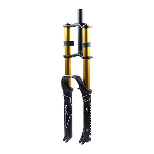 Mountain Bike Fork : BZLLW Bicycle Fork, 26 / 27.5 / 29 Inch MTB Bicycle Magnesium Alloy Suspension Fork, MTB Bicycle Fork Hydraulic Suspension Fork, Bicycle Accessories Black (Size : 27.5in)