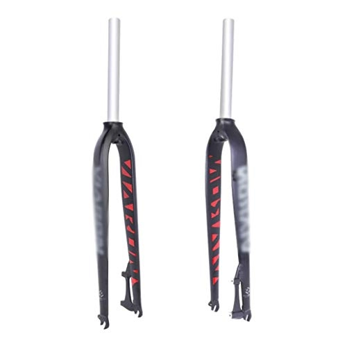Mountain Bike Fork : BZLLW Bicycle Fork, Universal Road Bicycle Front Fork, MTB Bike Suspension Fork Cycling Front Fork 26" / 27.5" / 29" 700c Aluminum Alloy Disc Brake 1-1 / 8" Universal Hard Fork (Size : 29in)