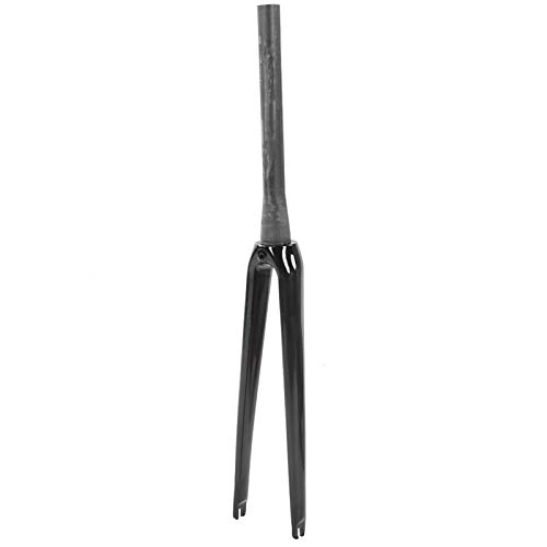 Mountain Bike Fork : Carbon Fiber Bicycle Fork Quick ReleaseFront Fork, High Strength and High Comfort Fork Ultralight for Mountain Bike