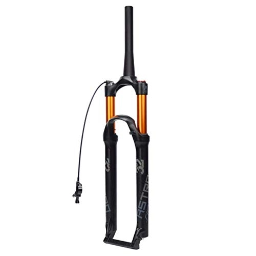 Mountain Bike Fork : CEmeLi Shock Absorber Air Fork (Mountain Bike) 26 / 27.5 / 29 Inch, 1-1 / 8" alloy Suspension Fork Manual Lock / remote Lock (Tapered Remote Lockout 29)