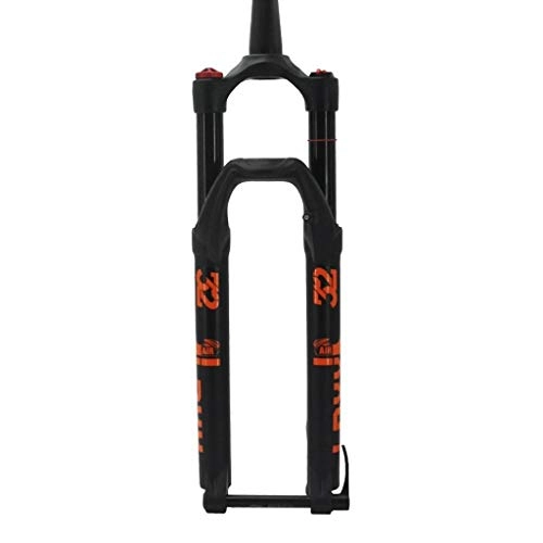 Mountain Bike Fork : CHOULIANHD Bicycle Shock Absorber Front Fork 27.5 29 Inch Barrel Axis Front Fork Super Light Aluminum Alloy Shock Absorber Air Fork Cone Tube Damping Rebound Adjustment Stroke: 140mm