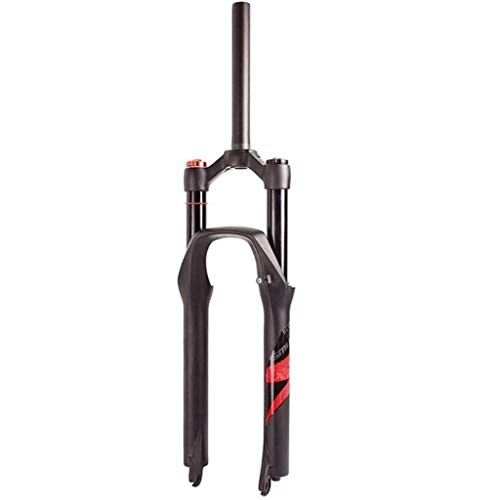 Mountain Bike Fork : CHOULIANHD MTB Fork 27.5 26 29 Inch Cycling Suspension Fork MTB Aluminum Alloy Bicycle Forks Accessories Bicycle Parts Air Forks Straight Tube 28.6mm QR 9mm Travel 140mm, 29in (Color : 27.5in)