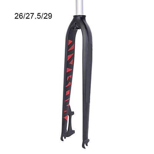 Mountain Bike Fork : CHP Mountain Bike Hard Fork, Aluminum Alloy 26 / 27.5 / 29inch Universal, Disc Brake Super Light Front Fork