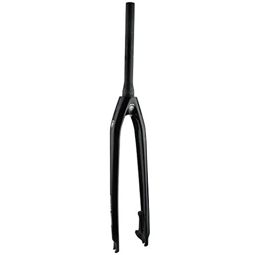 Mountain Bike Fork : CHP Suspension Fork Mountain Bike Carbon Fiber Front Cone Tube Hard Bicycle Disc 26 / 27.5 / 29ER (Size : 26 inch)