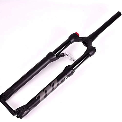 Mountain Bike Fork : cjcaijun mountain bike fork 27.5 29 inch Bicycle fork Manitou Marvel Comp Oil and Gas Fork SR pneumatic front fork suspension Disc Brake Bicycle parts (Color : 27.5 Cone tube)
