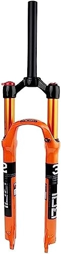 Mountain Bike Fork : CNAOHGHN Suspension Forks 26 / 27.5 / 29 Inch Bicycle Fork, MTB Air Suspension Fork Straight Tube Manual / Remote Lockout 28.6mm 1-1 / 8" 9mm Travel 100mm Outdoor