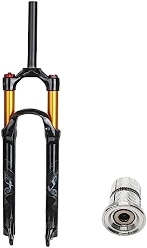 Mountain Bike Fork : CNAOHGHN Suspension Forks Suspension Fork 26" / 27.5 Inch 29, MTB Bike Manual Lockout Air System Magnesium Alloy for Mountain XC Offroad Bicycle Outdoor