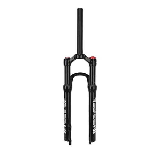 Mountain Bike Fork : Creahappy Mountain Bike Front Fork, 120mm Stroke Bicycle Shock Absorber Air Fork 26inch Straight Steerer Remote Lockout Suspension Fork Fit Mountain / Road Bike