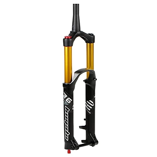 Mountain Bike Fork : CWGHH 26 / 27.5 / 29 Air mountain bike suspension forks Soft Tail AM DH suspension fork, air pressure shock absorber fork fork bicycle accessories black-29 inch