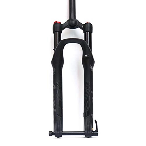 Mountain Bike Fork : CWGHH Cycling Forks Cycling Suspension Fork 26 27.5 Inch Mountain Bike Double Air Chamber Front Fork Bicycle Shoulder Control