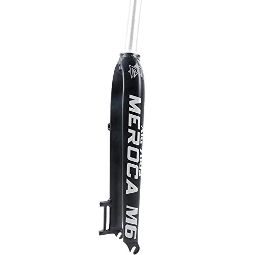 Mountain Bike Fork : CWGHH Mountain bike bicycle fork A-pillars Mountain bike front fork 26 27.5 29 inch universal front fork Pure disc brake Bicycle suspension fork
