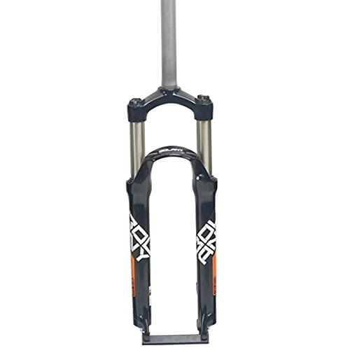 Mountain Bike Fork : CWGHH Mountain Bike Suspension Fork, 26 / 27.5 / 29 Inch MTB All Aluminum Alloy Mechanical Fork Suspension Spring Fork Damping MTB Bicycle Fork Moutain