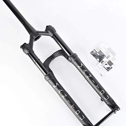 Mountain Bike Fork : CWGHH Mountain bike suspension fork front fork 27.5, 29 inch aluminum alloy compression damping air pressure front fork MTB bicycle fork