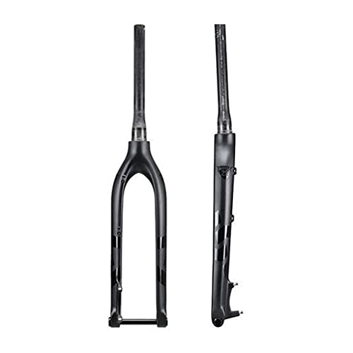 Mountain Bike Fork : CWYP-MS Bicycle Fork Bike Suspension Front Fork 27.5 / 29Inch MTB Front Fork Carbon Rigid Fork Axle Thru 15X100Mm Mountain Forks (Size : 29inch)