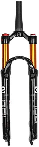 Mountain Bike Fork : Cycling Suspension Fork Air Fork Suspension Offset Rebound Off Road Aluminum Alloy Travel 100mm 26 / 27.5 / 29 Inch, A-29inch XIUYU (Color : B, Size : 27.5inch)